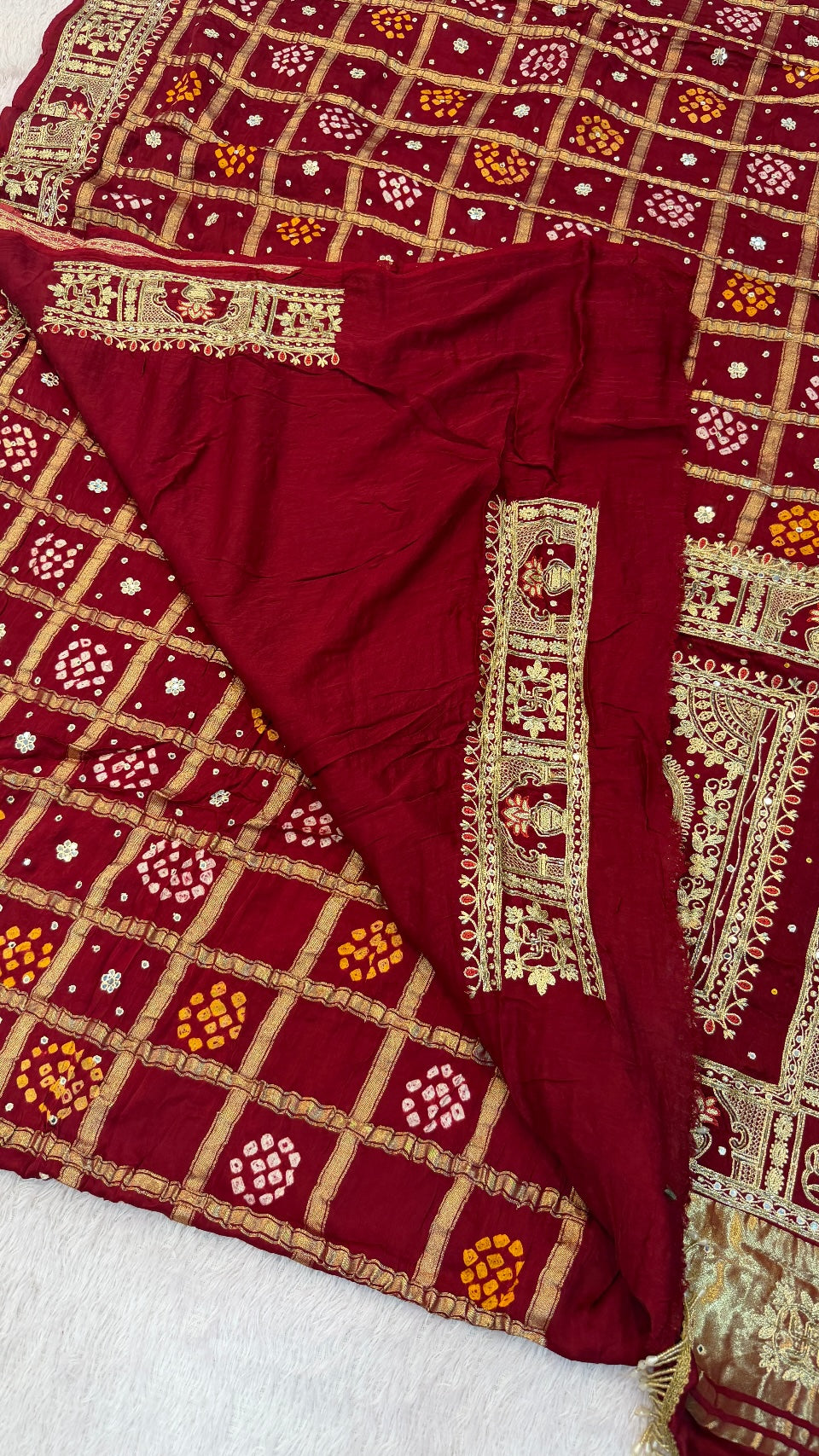 Traditional Gharchola Saree - 4001