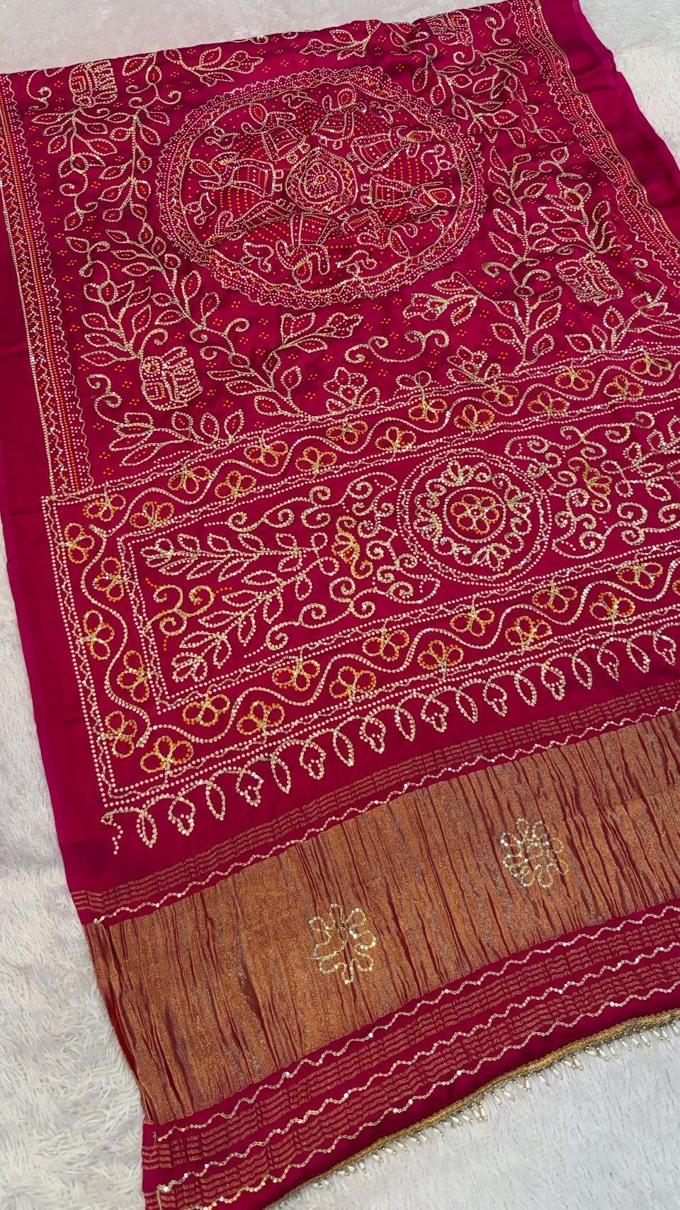 Svarna Saree :- Untouched & Sacred, Sudarshana Chakra