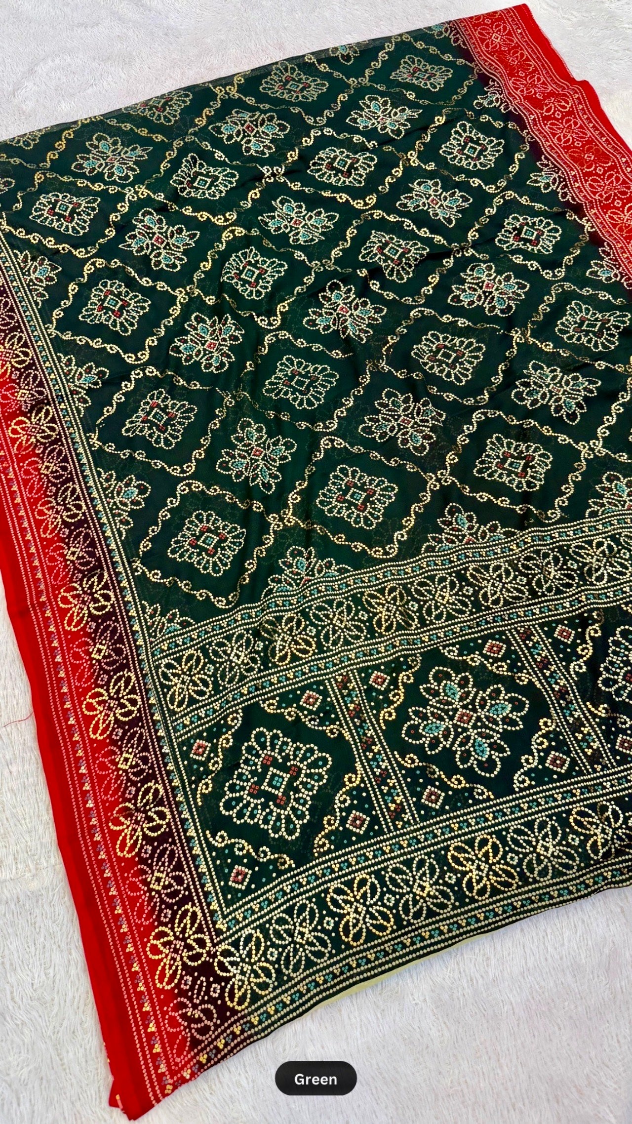 Traditional Bandhej Saree Vol.2