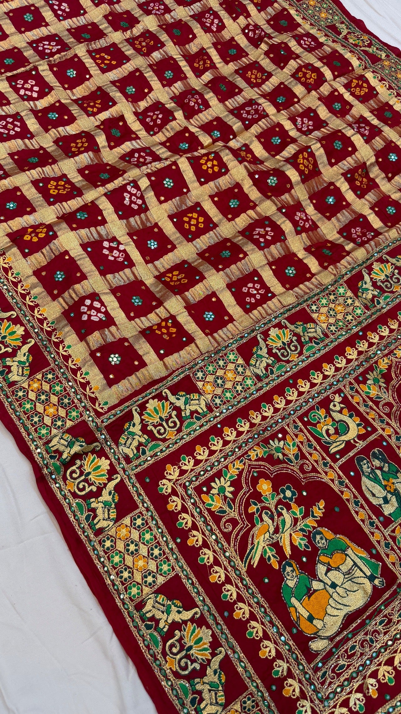 Traditional Gharchola Saree (J)