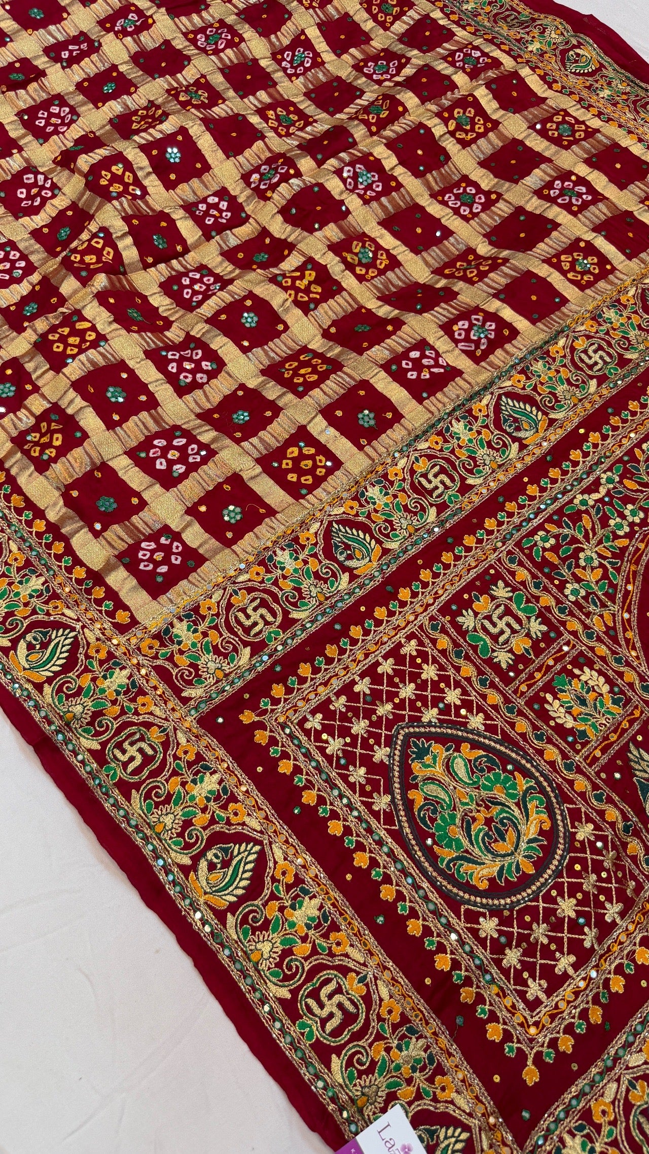 Traditional Gharchola Saree (H)