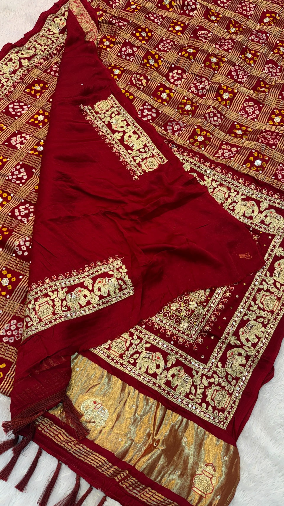 Traditional Gharchola Saree - 4027