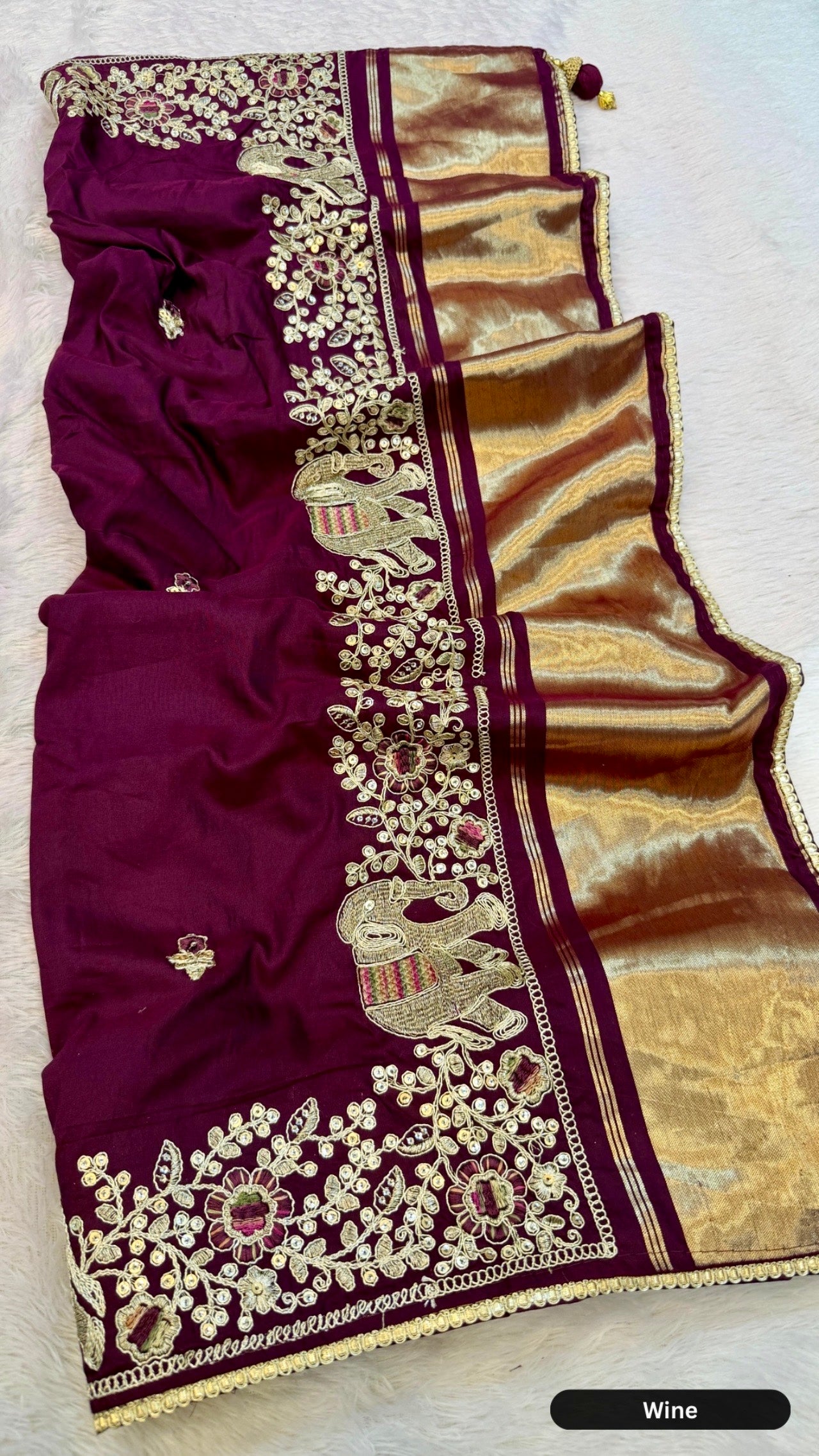 Rich & Royal Rajwadi Saree