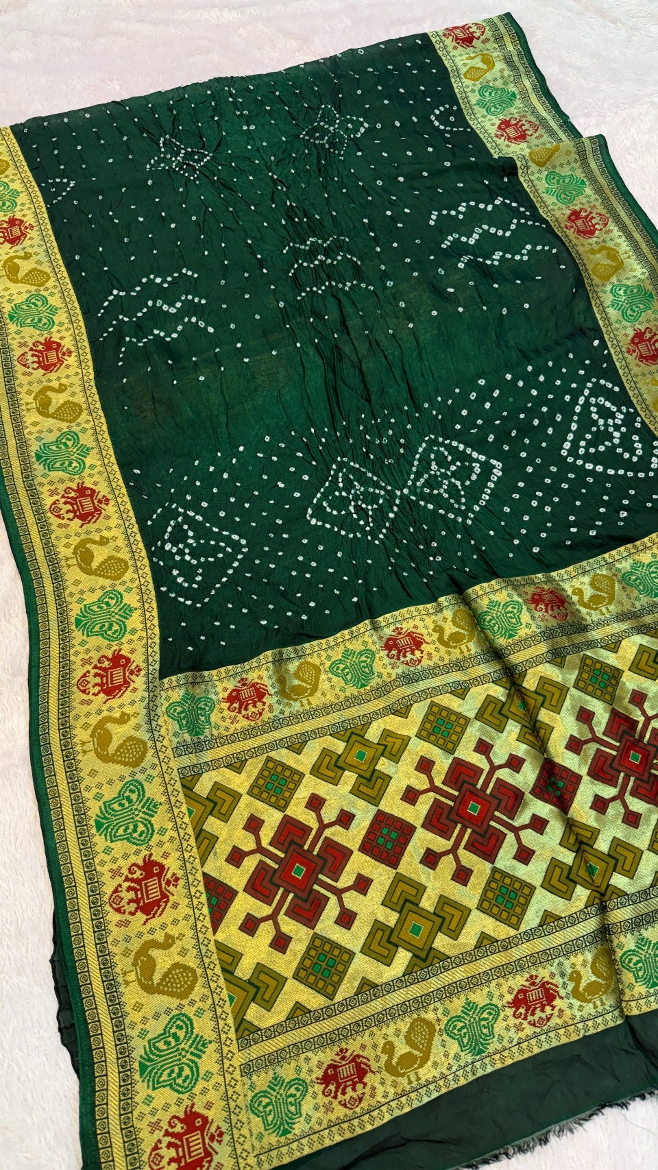 Hand Bandhani Saree SALE : 21
