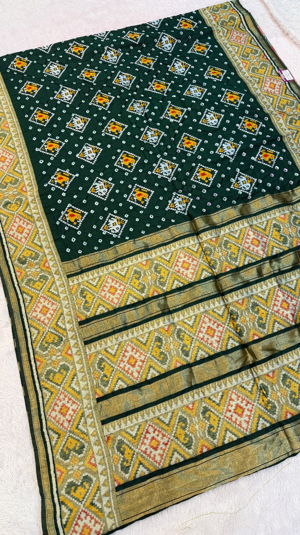 Hand Bandhani Saree SALE : 13
