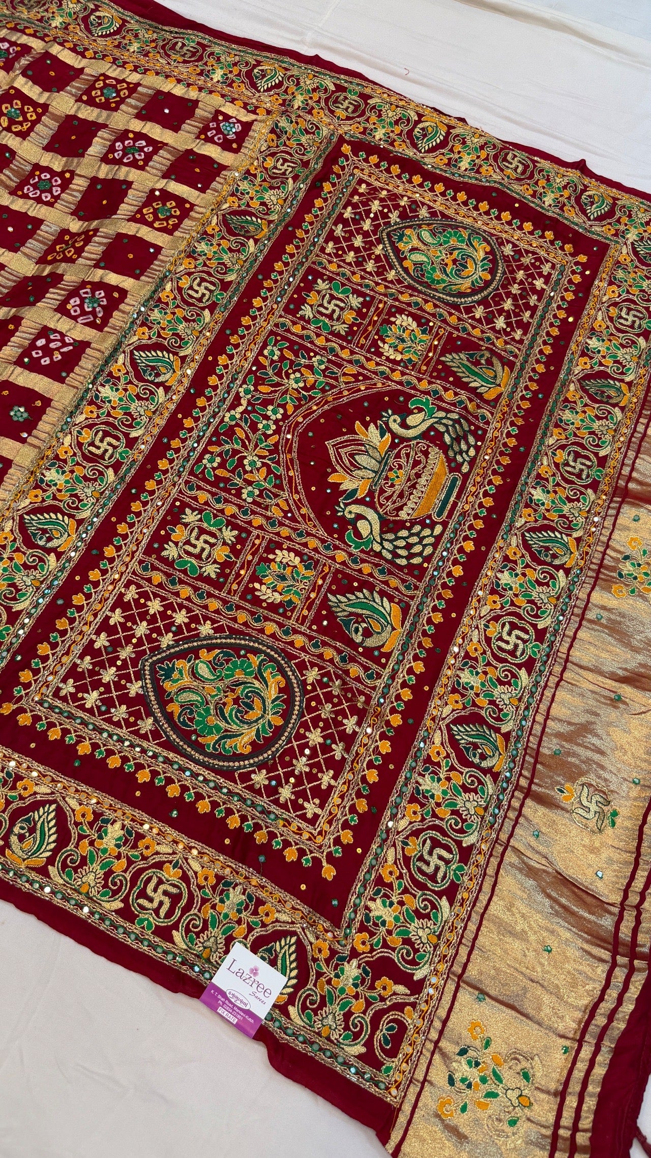 Traditional Gharchola Saree (H)