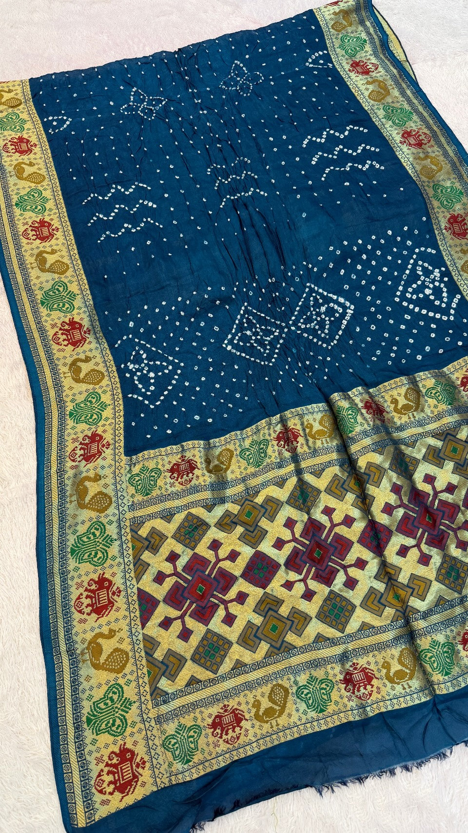 Hand Bandhani Saree SALE : 20