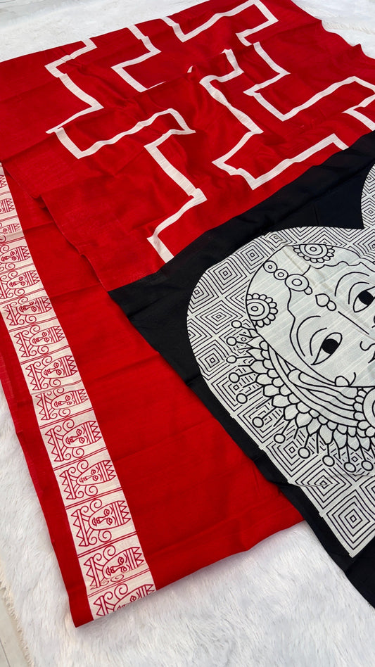 Devi Darpan, Sambalpuri Cotton Silk Saree