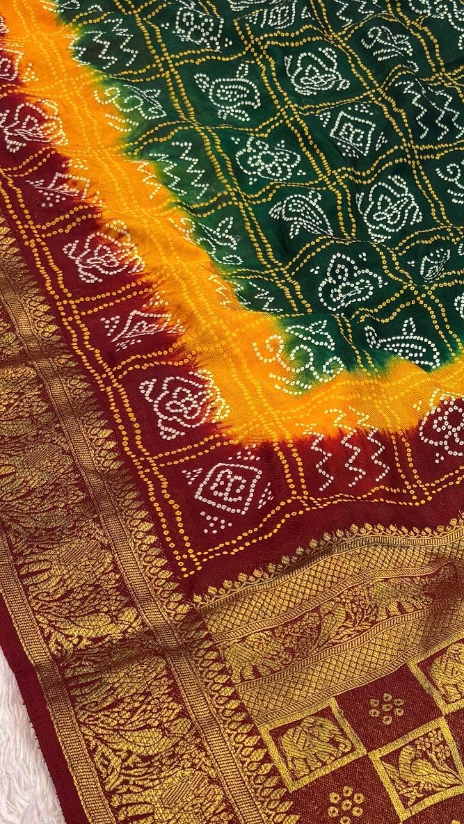 Royal Banarasi 3D Gharchola Saree
