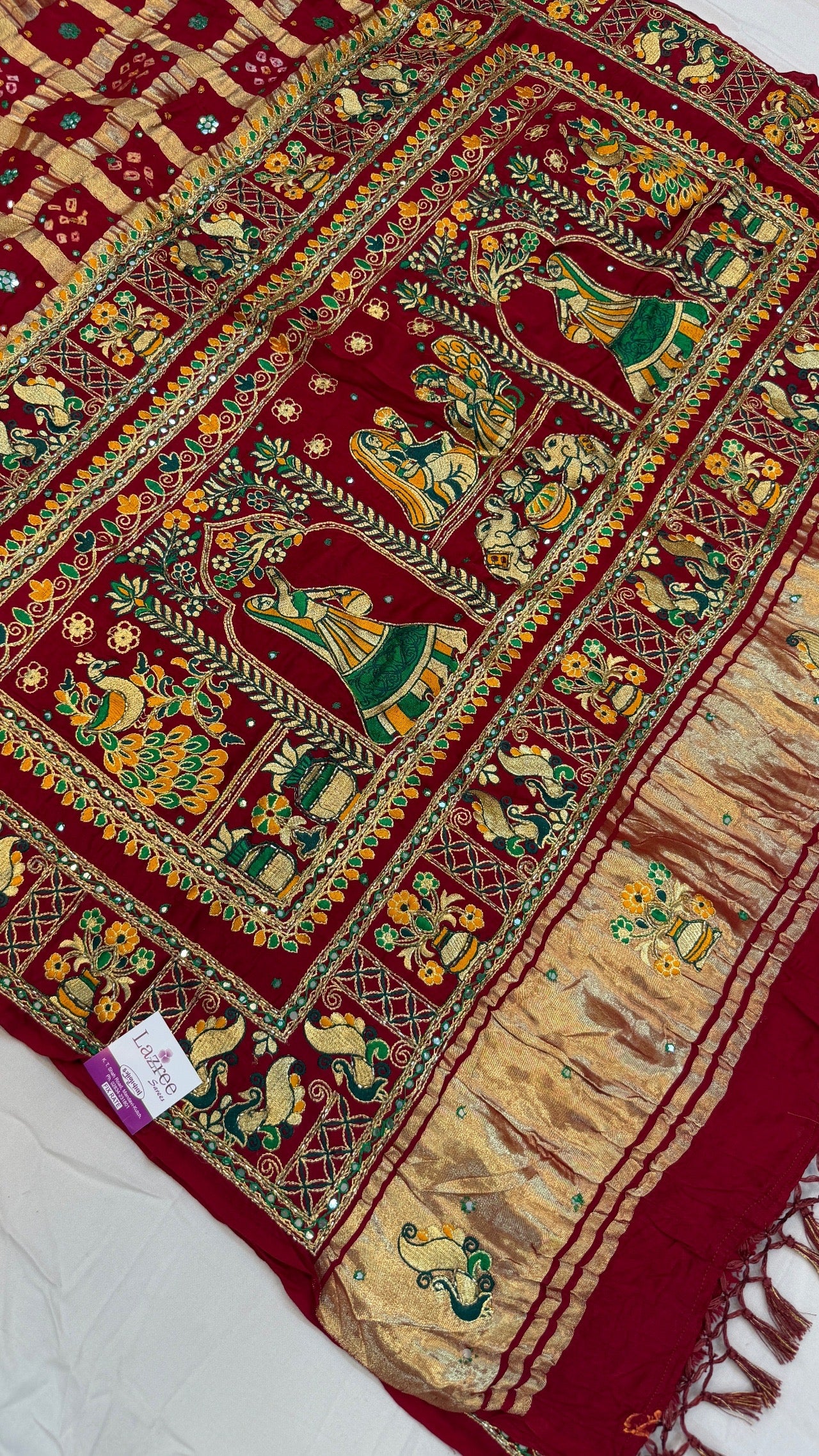 Traditional Gharchola Saree (B)
