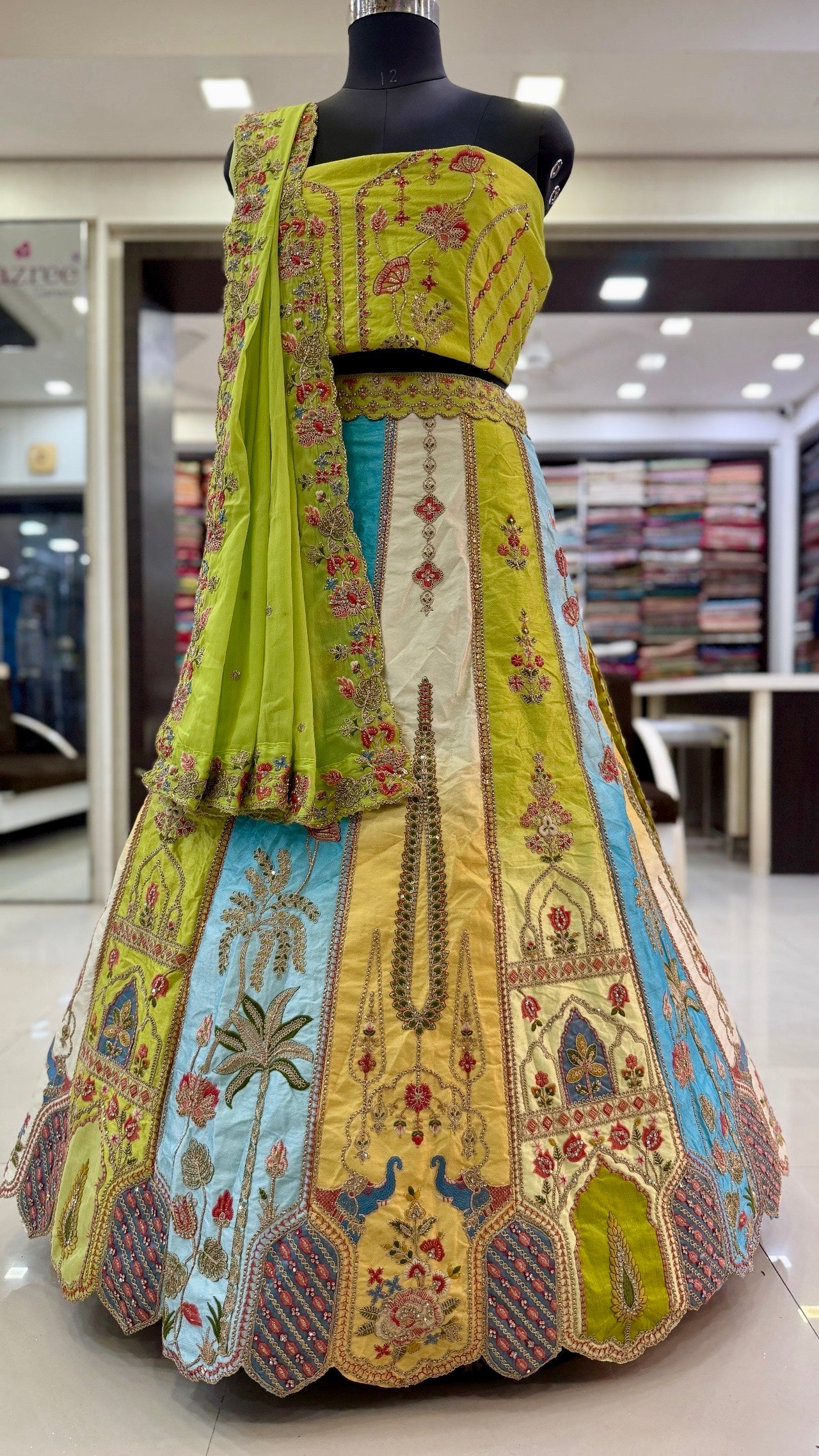 Maharani's Treasure, Patchwork Lehanga Choli