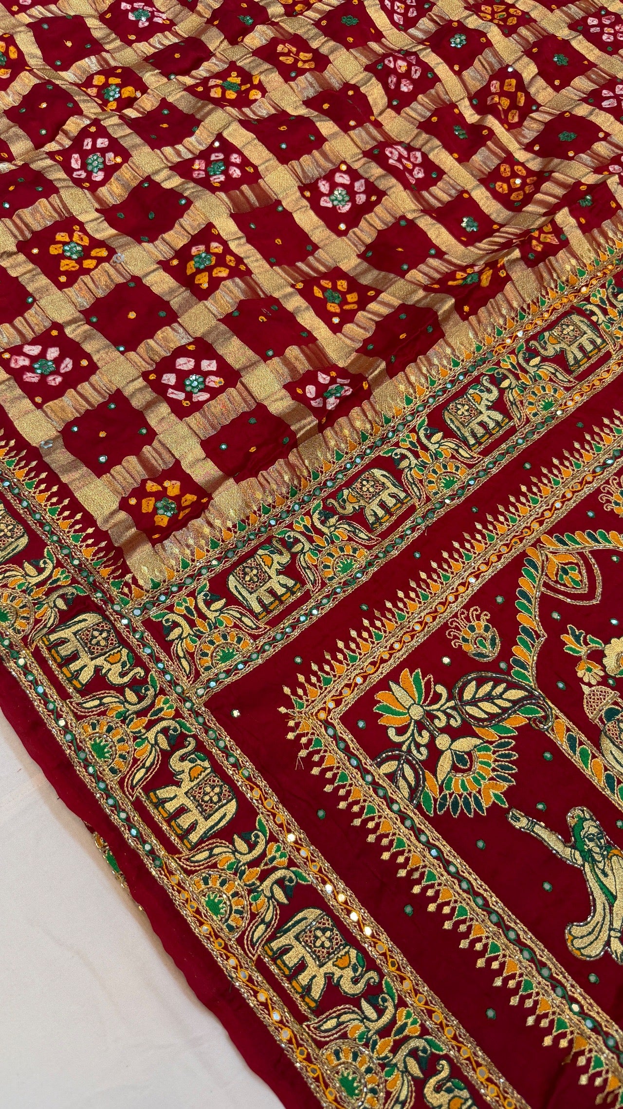 Traditional Gharchola Saree (D)