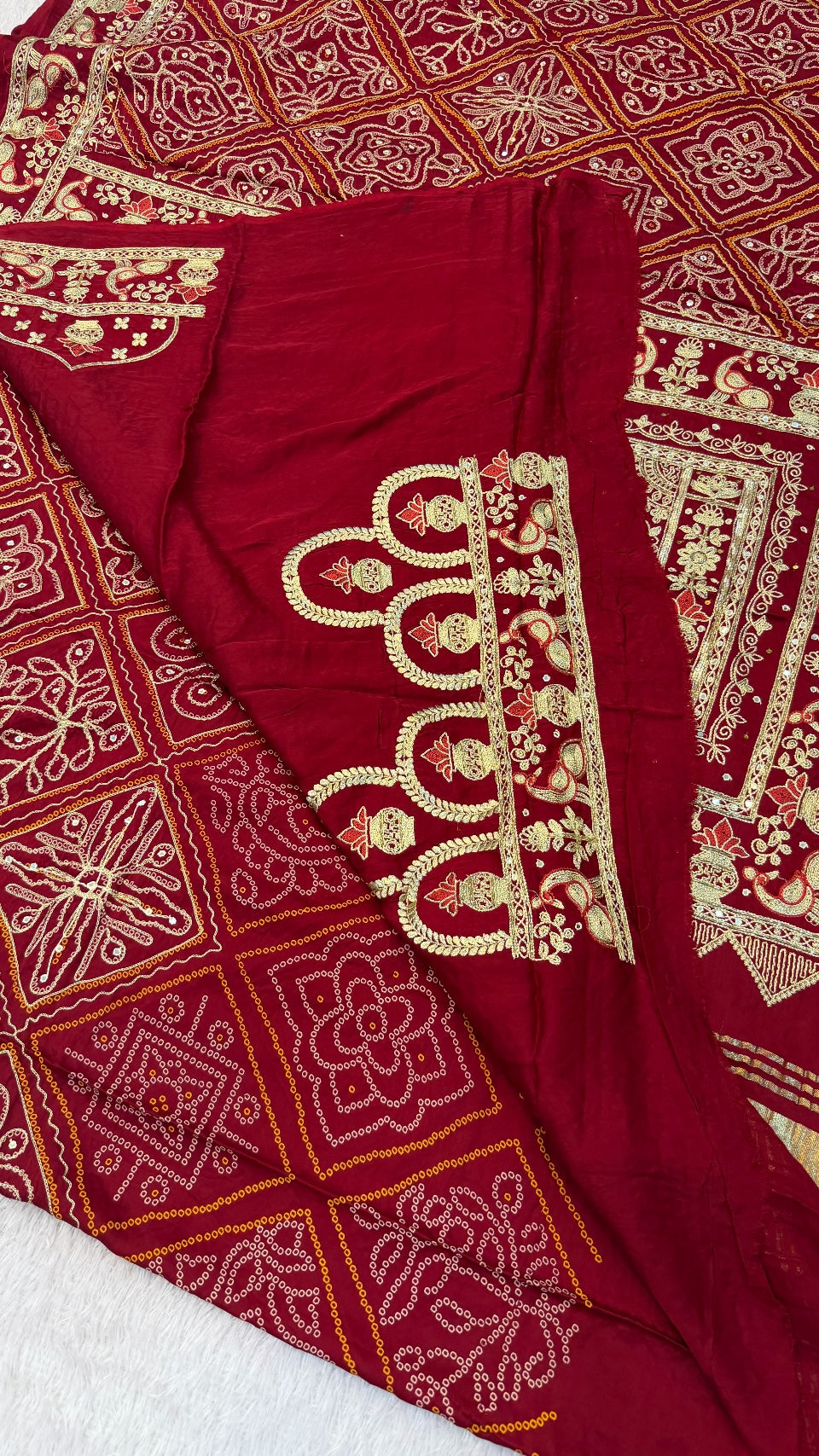 Traditional Gharchola Saree - 3022