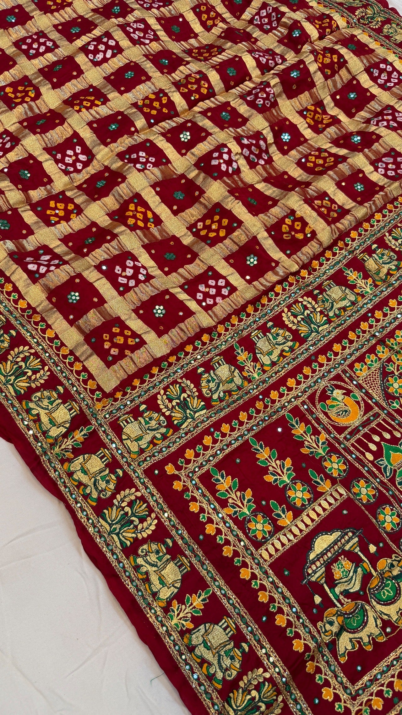 Traditional Gharchola Saree (G)