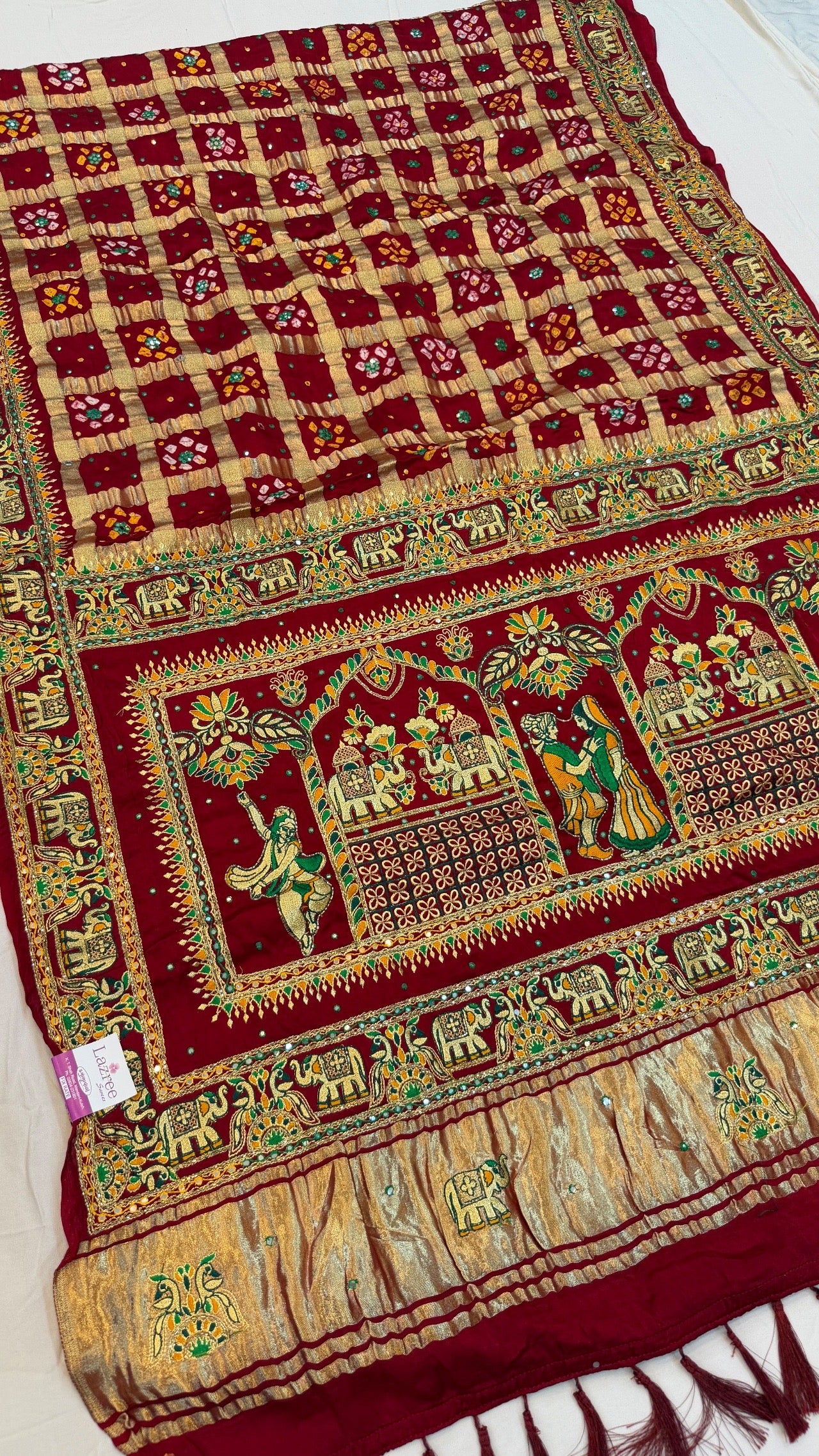 Traditional Gharchola Saree (D)