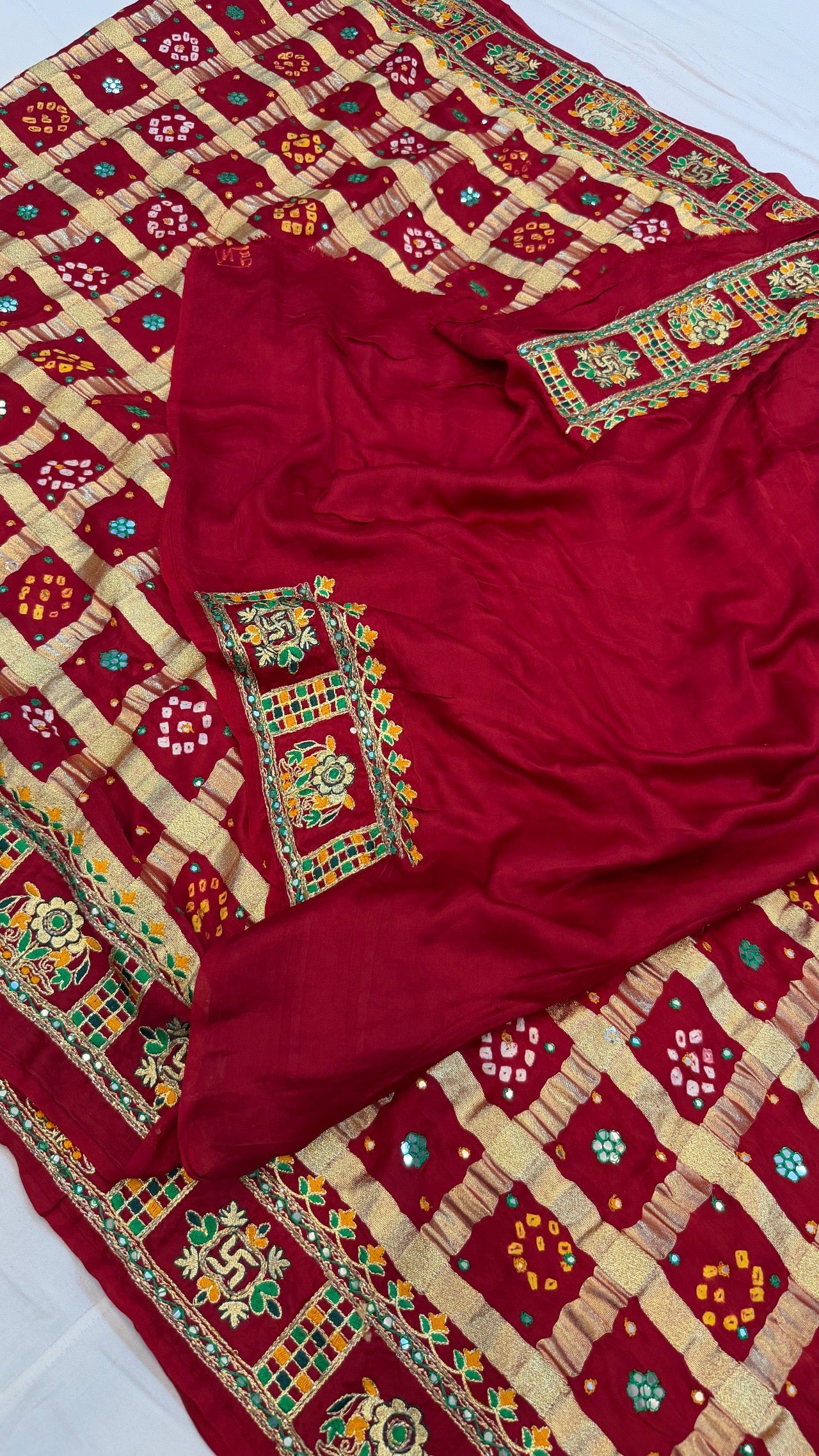 Traditional Gharchola Saree (I)