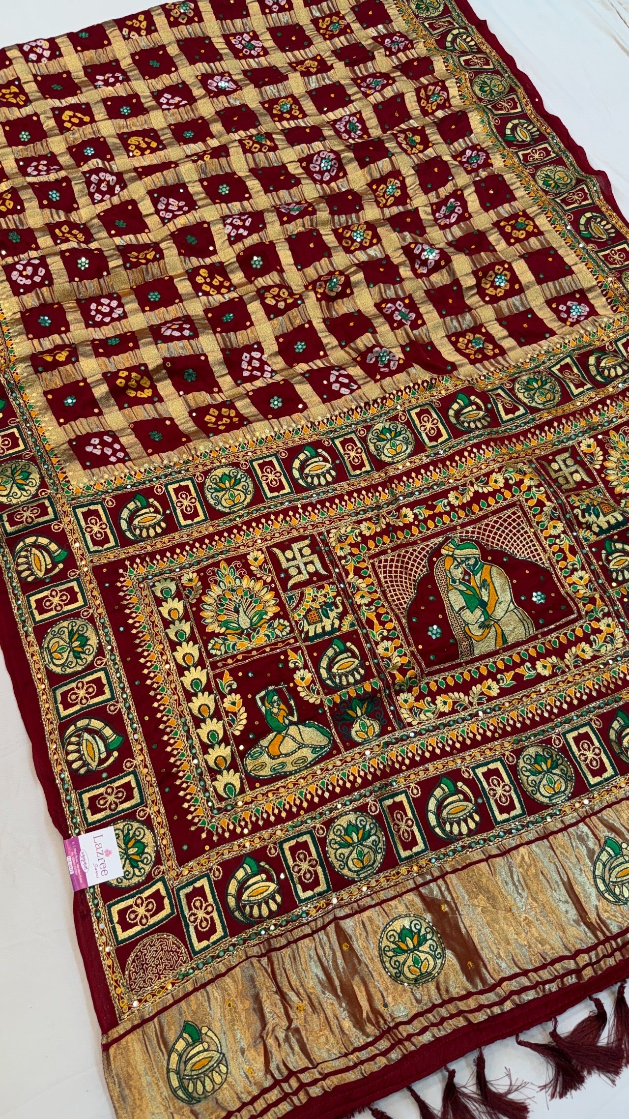 Traditional Gharchola Saree (C)