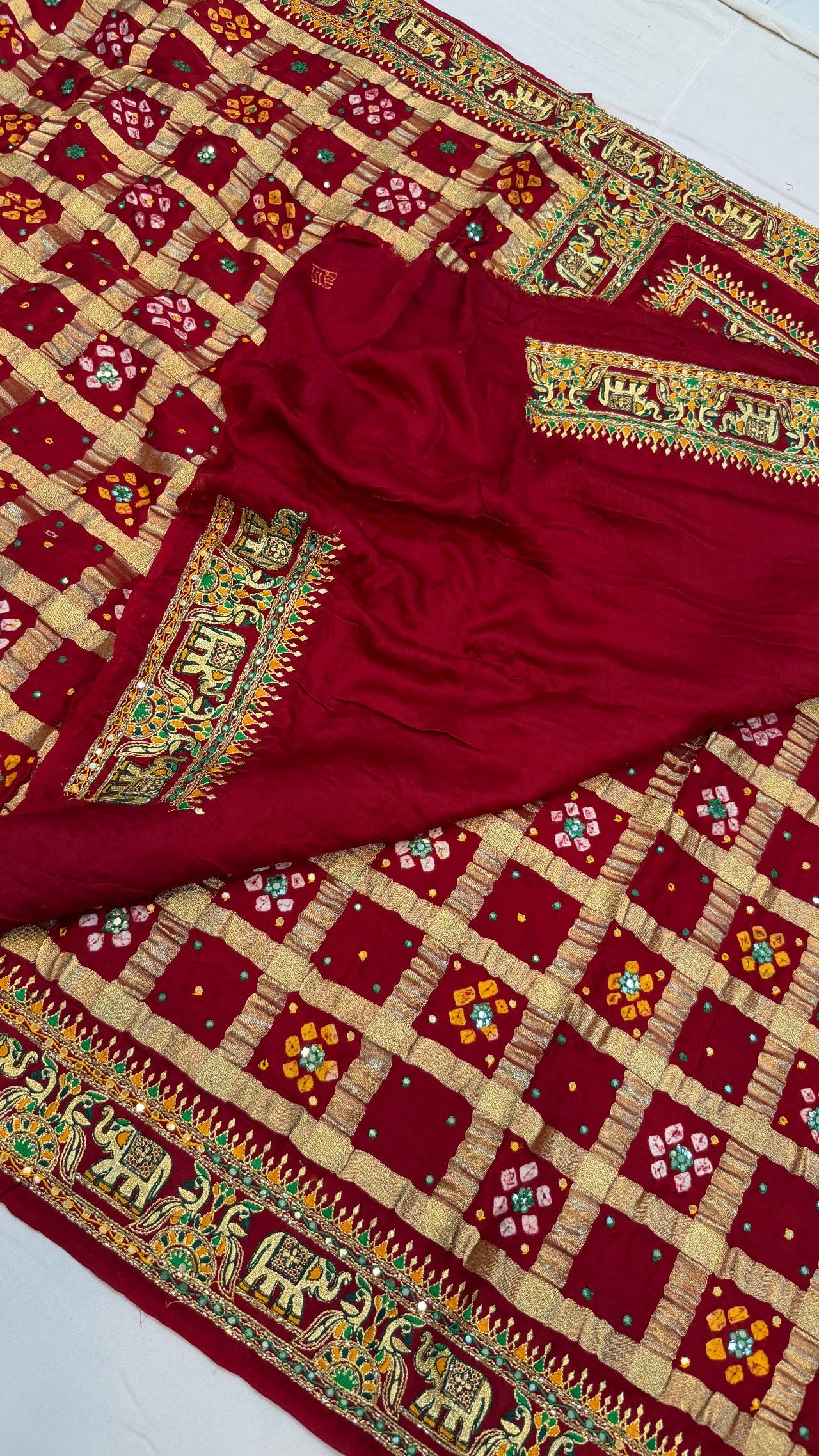 Traditional Gharchola Saree (D)