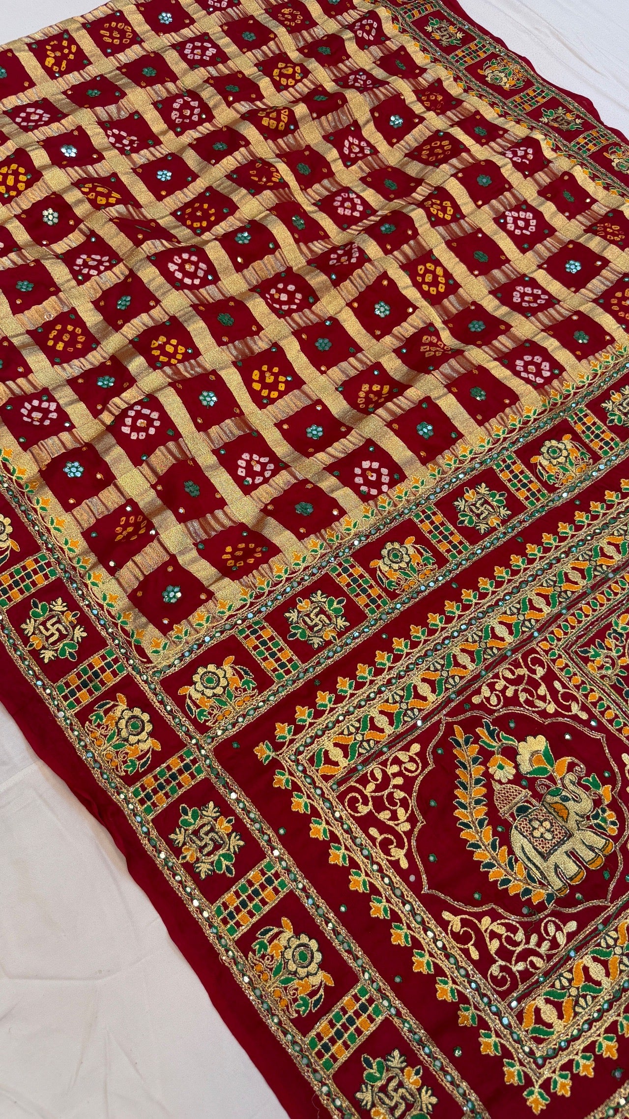 Traditional Gharchola Saree (I)