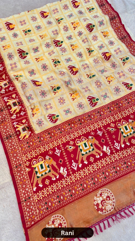 Gujarat’s Patola Saree (Most Favourite)