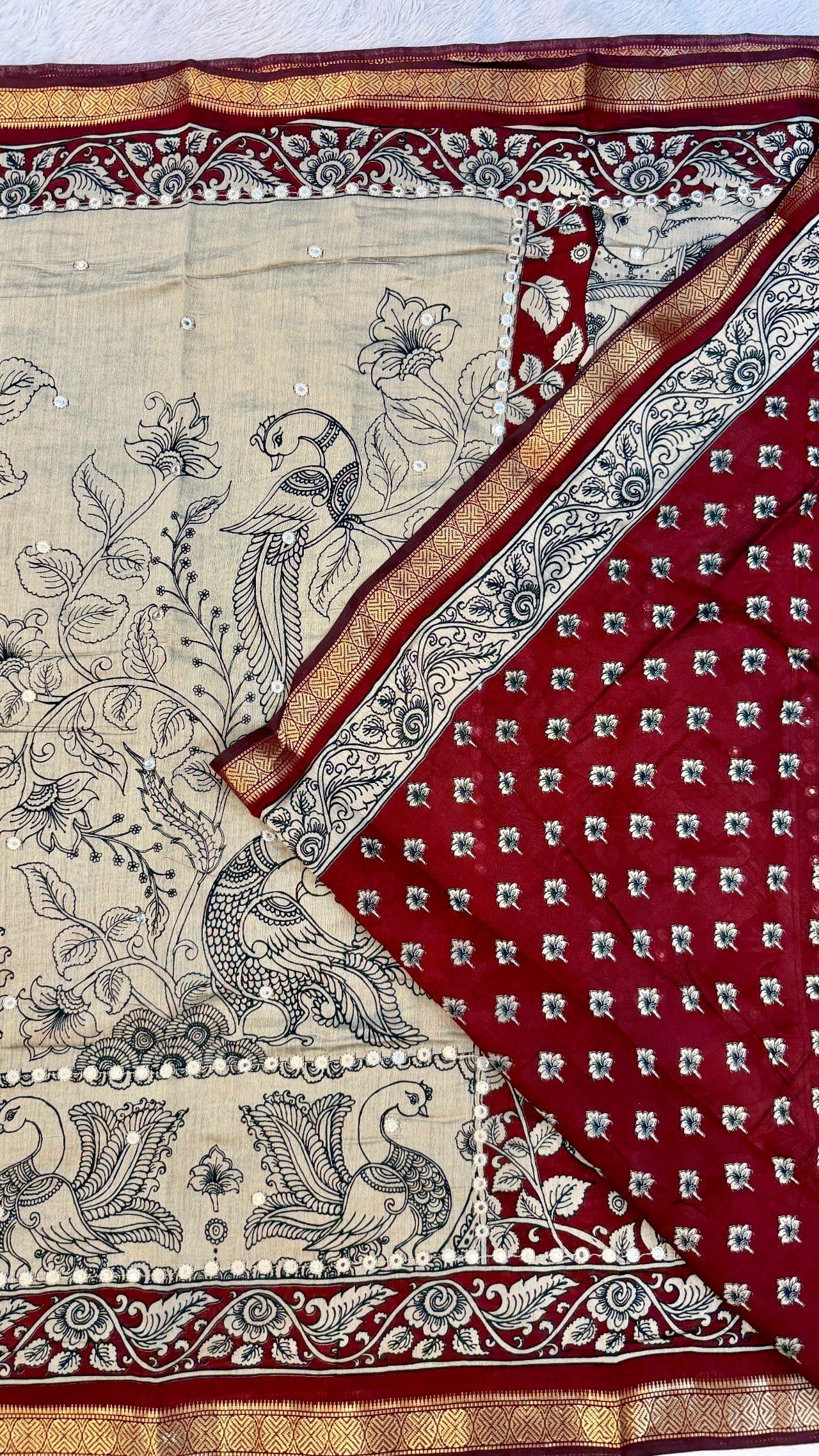 Pure Mul Cotten Mirror Saree Vol.2