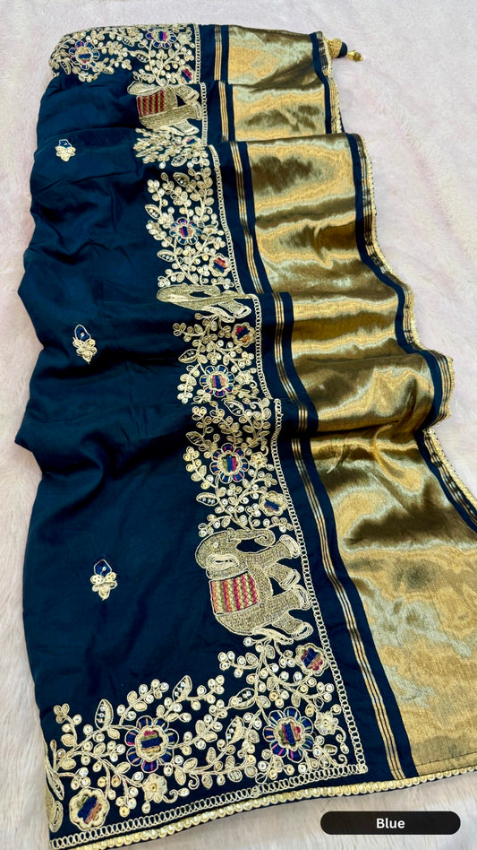 Rich & Royal Rajwadi Saree