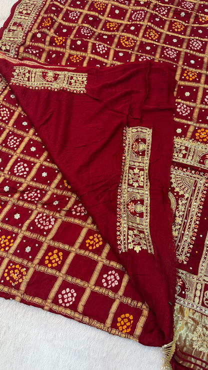 Traditional Gharchola Saree - 4001