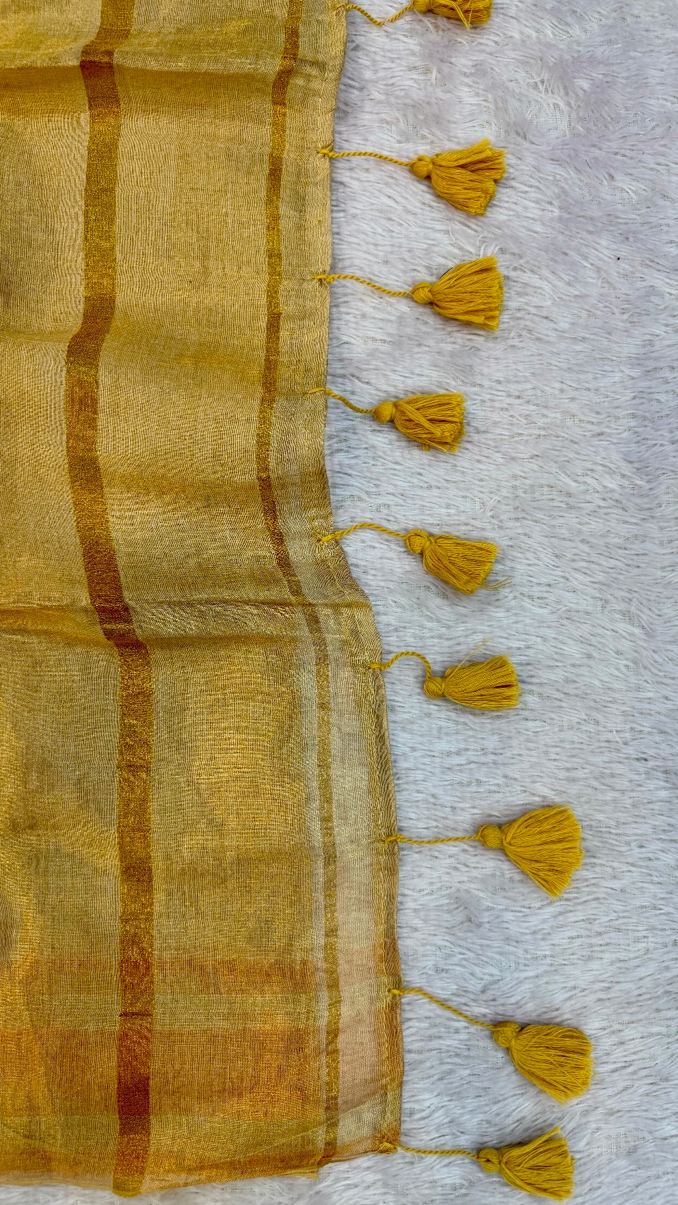 Golden Glow Kerela Tissue Silk Saree