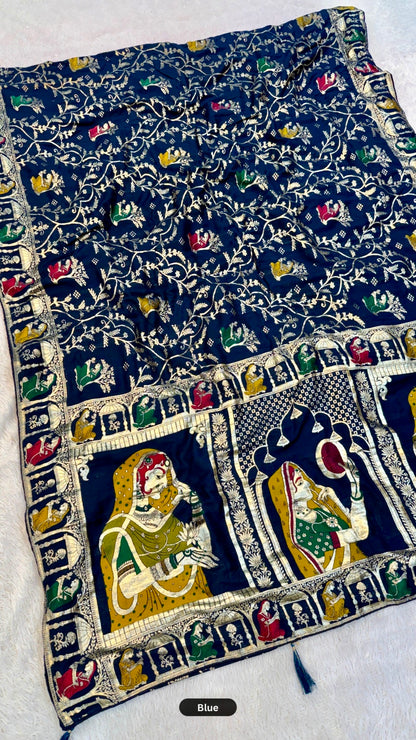 Maharani Mehfil : A Palace Woven into Six Yards.