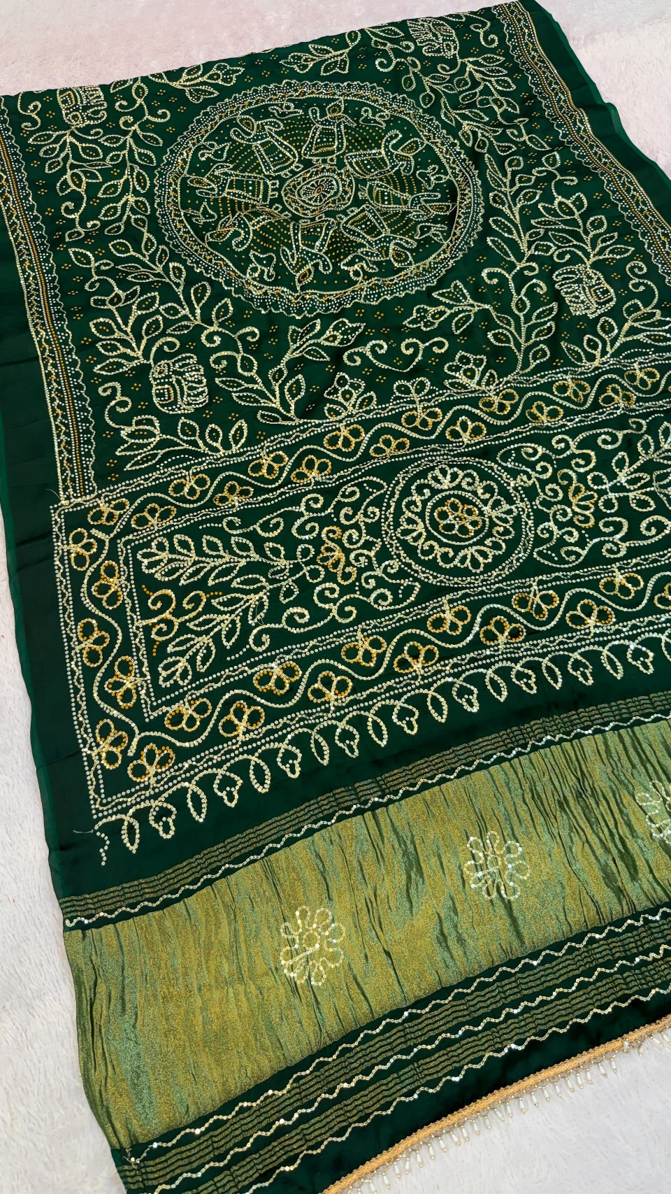 Svarna Saree :- Untouched & Sacred, Sudarshana Chakra
