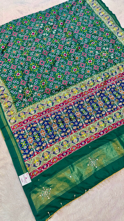 Real Handwork Patola Saree