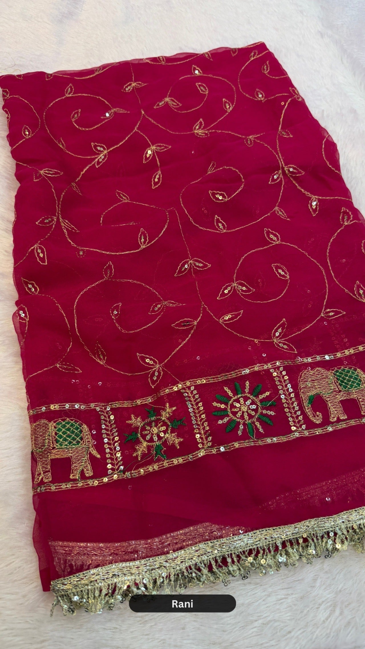 Rajawadi Saree With Trending Border