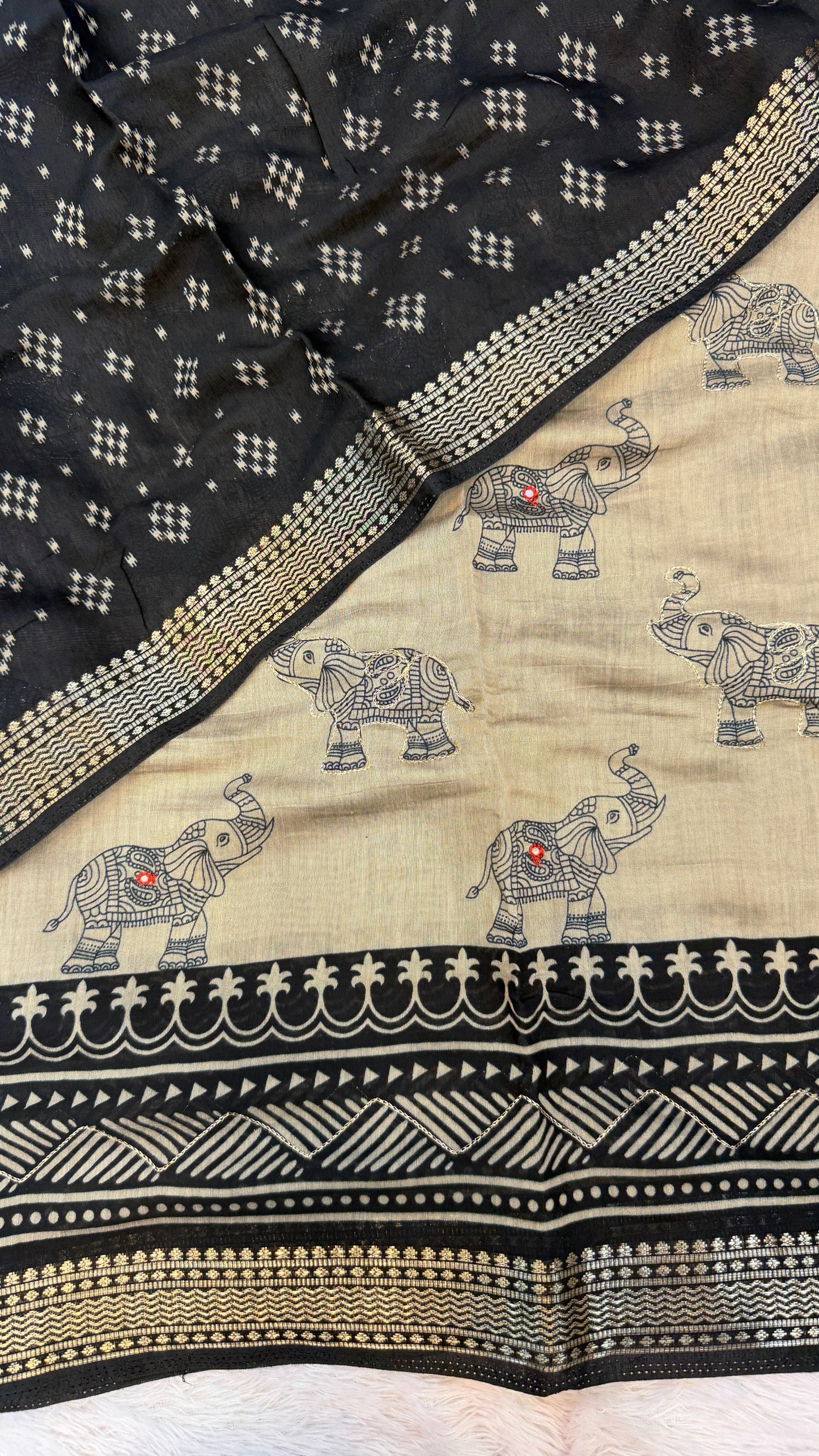 Pure Mul Cotten Mirror Saree Vol.3