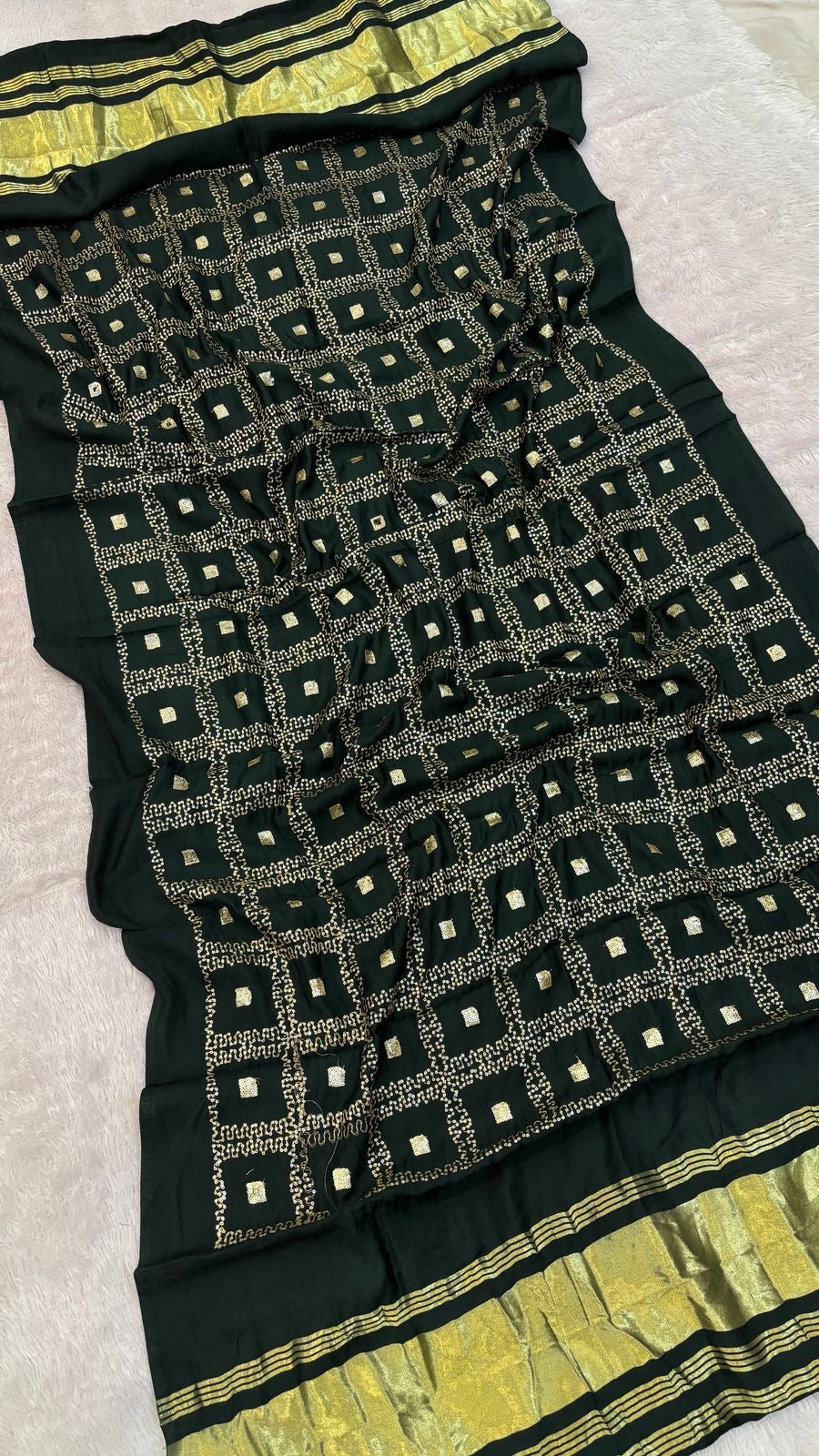 Sequence Work Duppta with Lagadi Patta (ONE DAY SALE)