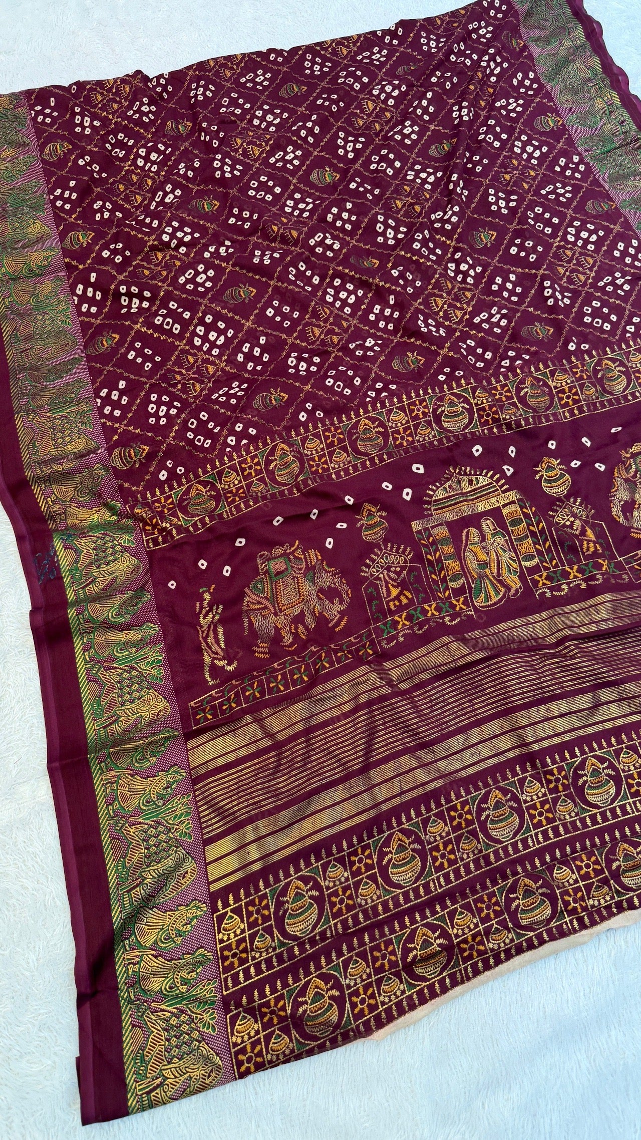 Gharchola Bandhej Rajawadi Saree VOL.2