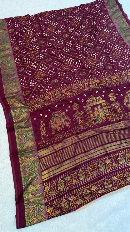 Gharchola Bandhej Rajawadi Saree VOL.2