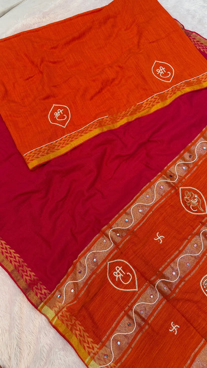 Shubhangi - A Handwork Saree For Every Auspicious Occasions