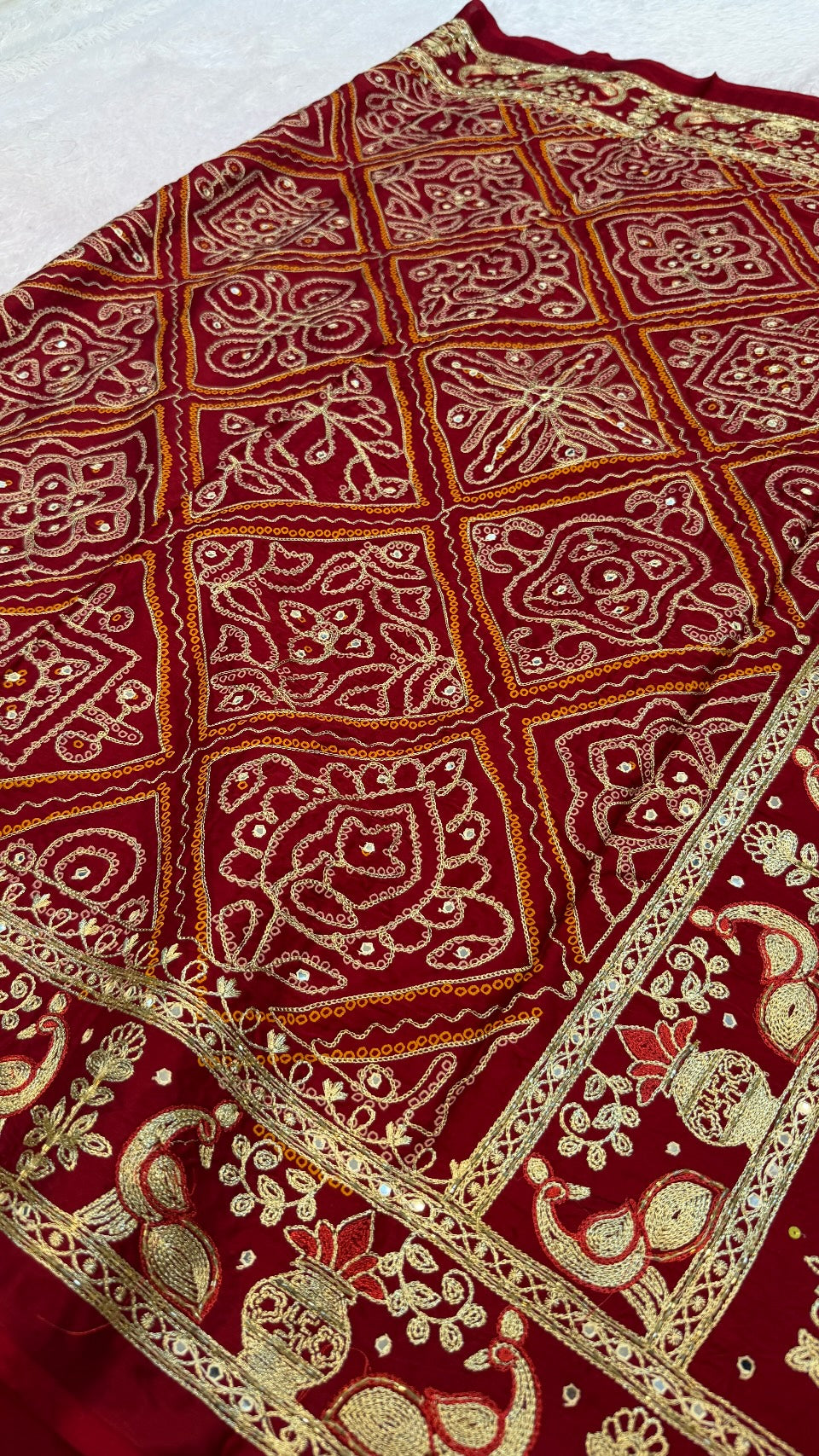 Traditional Gharchola Saree - 3022