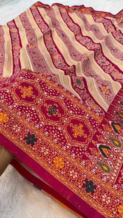 Rajawadi Lehariya Saree (Most Demanding)
