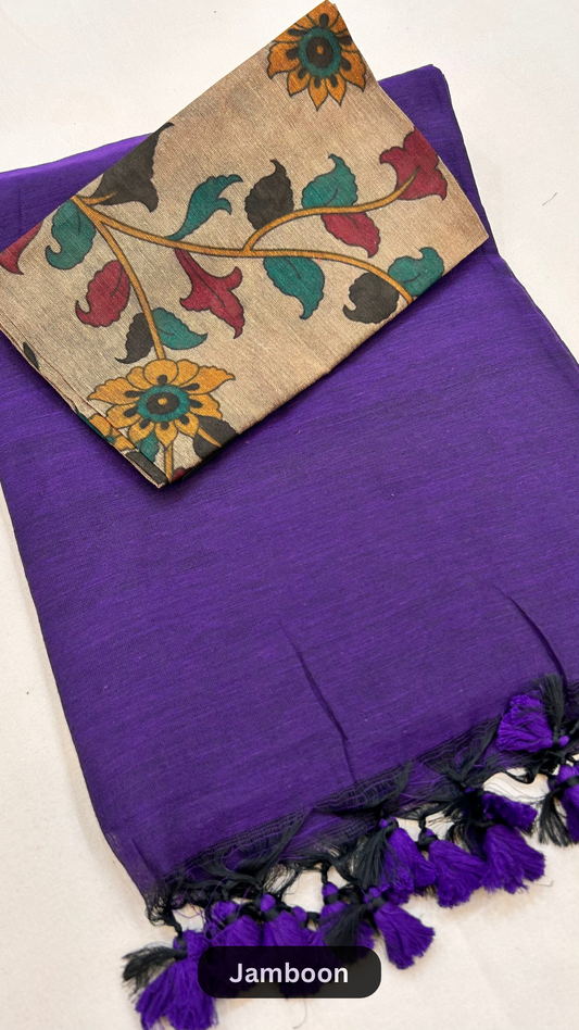 Handloom Summer Saree - Jamboon