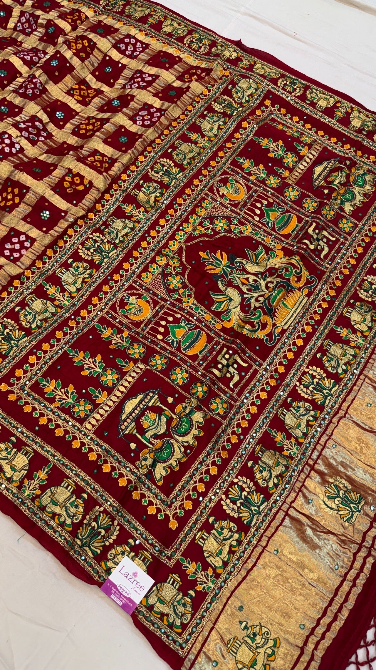 Traditional Gharchola Saree (G)