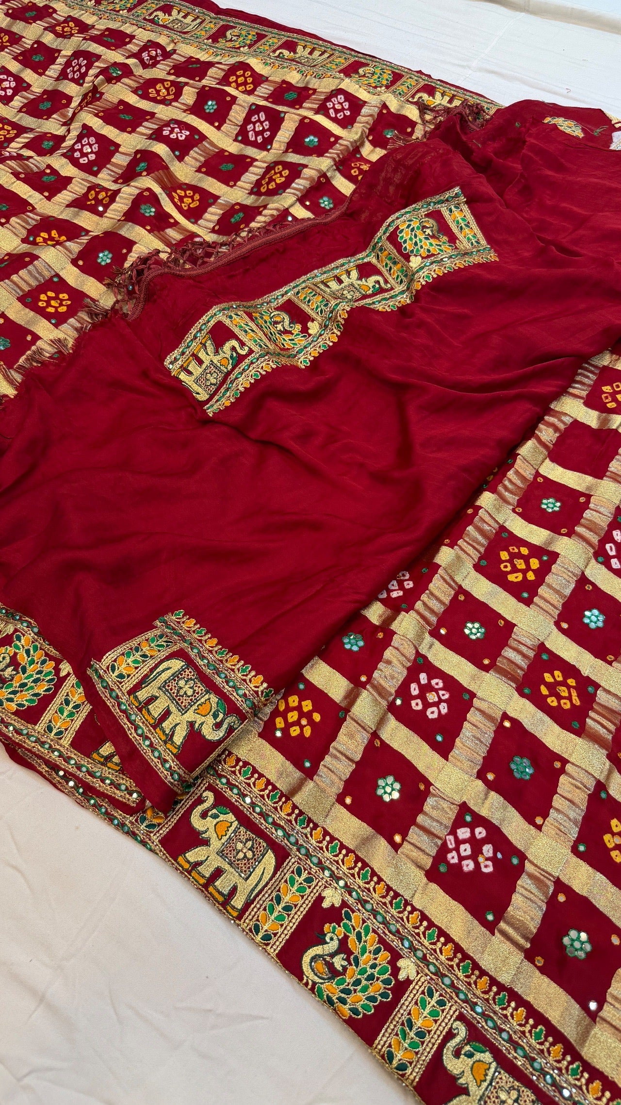 Traditional Gharchola Saree (F)