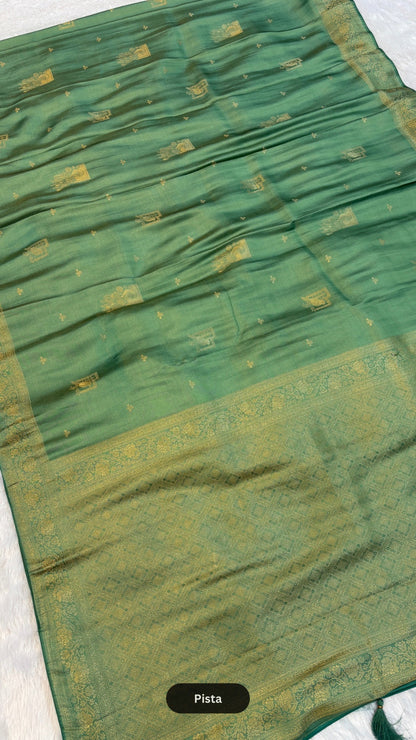 Premium Soft Silk Katan Saree (Exclusive Collection)