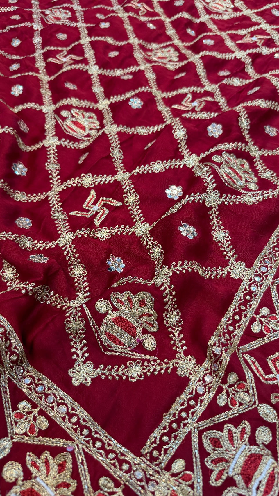 Gharchola Saree (Swastik X Kumbh)