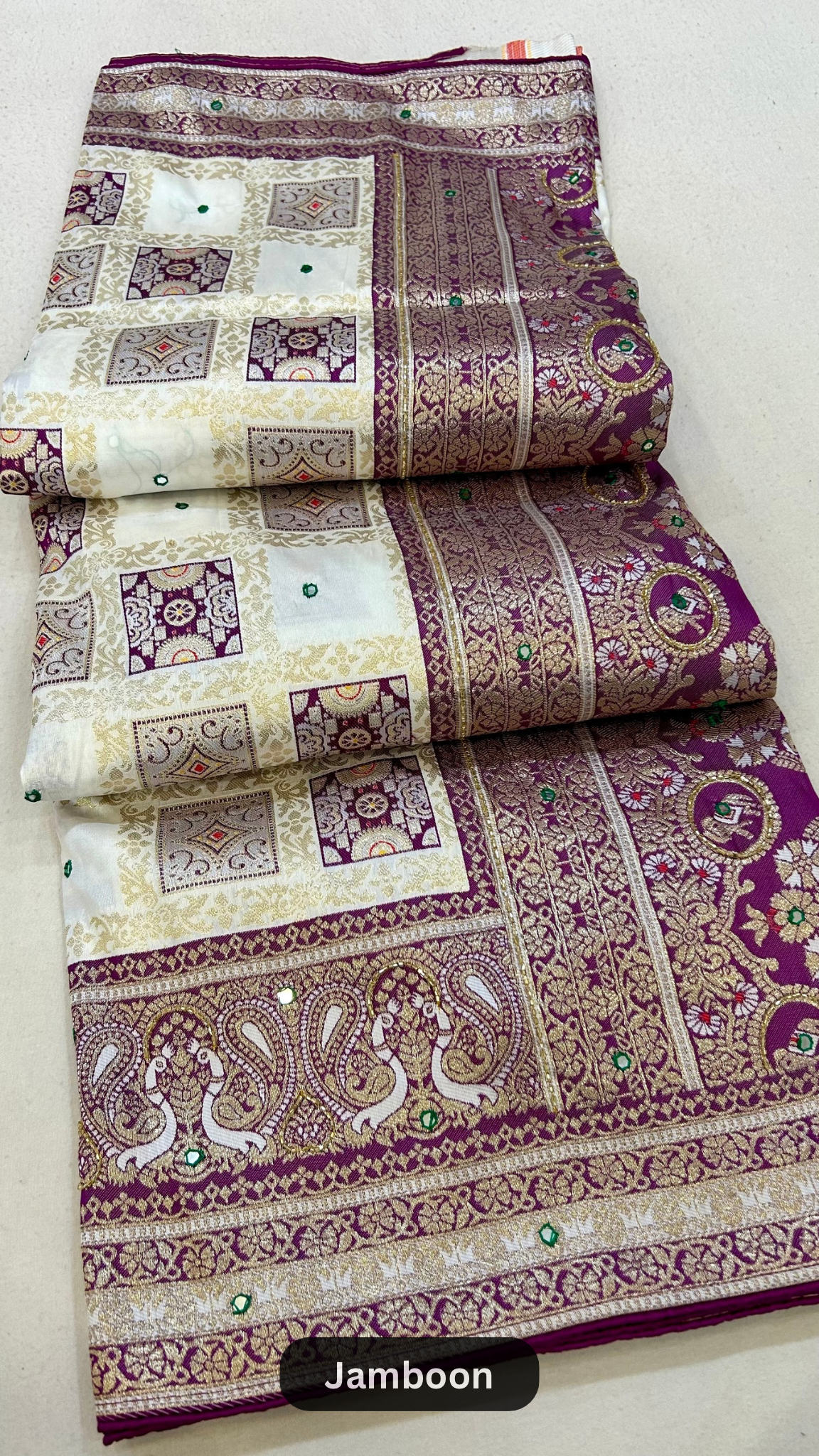 Soft Silk Handwork Saree