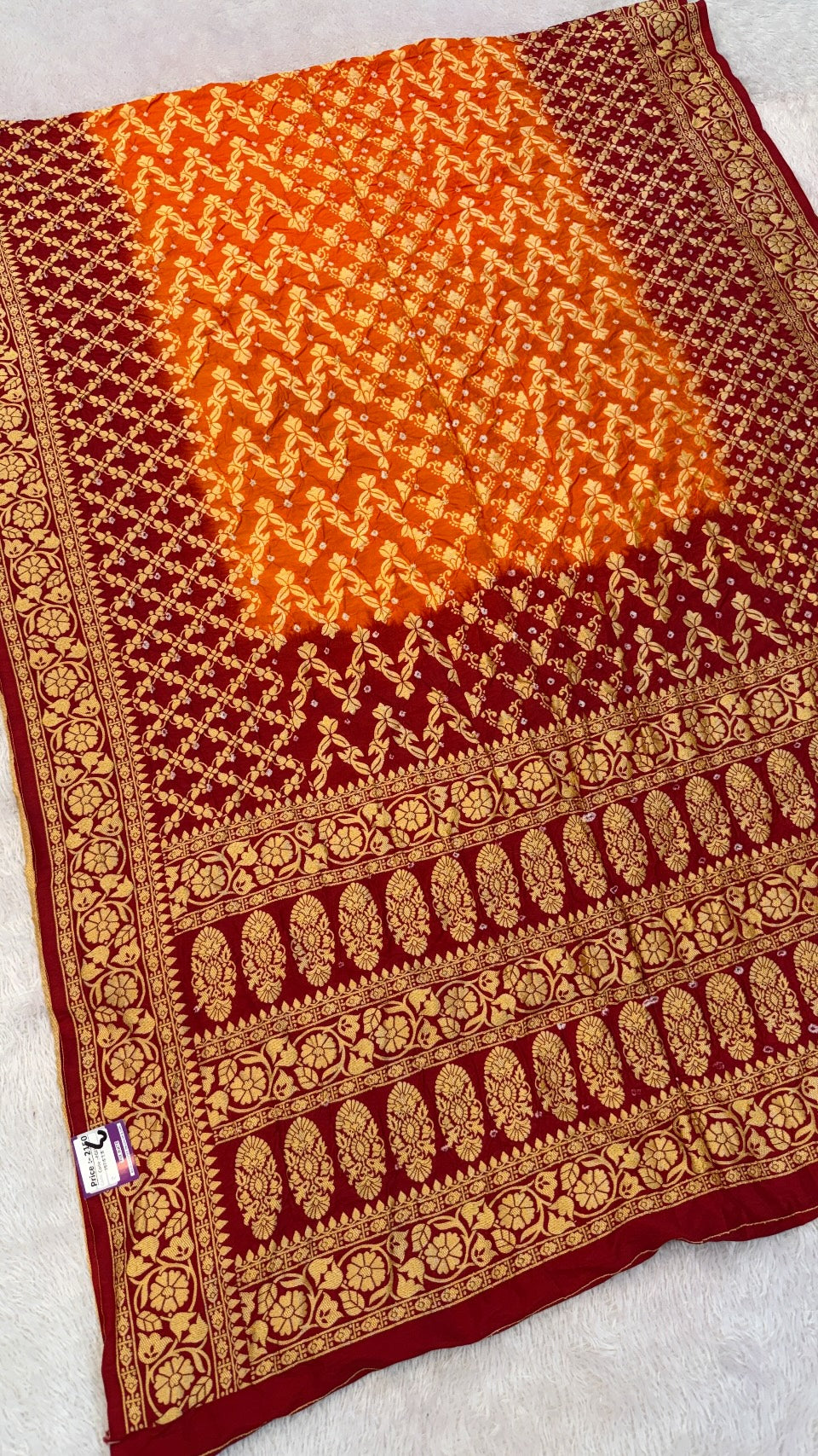 Hand Bandhani Saree SALE : 03