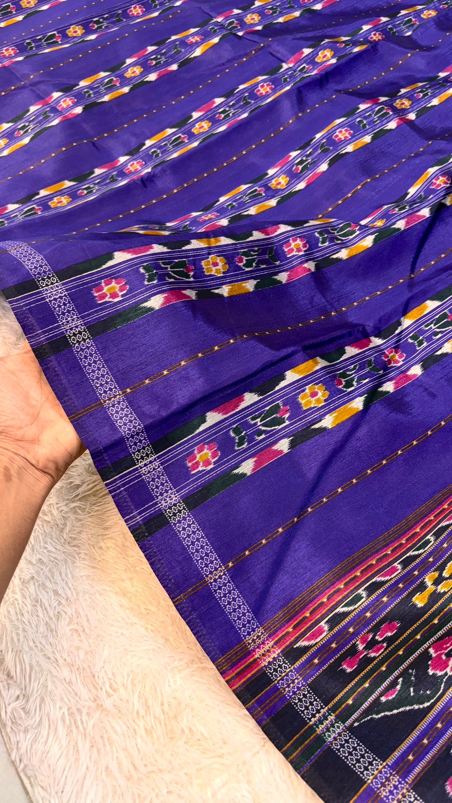 Authentic Purpal Patola Saree