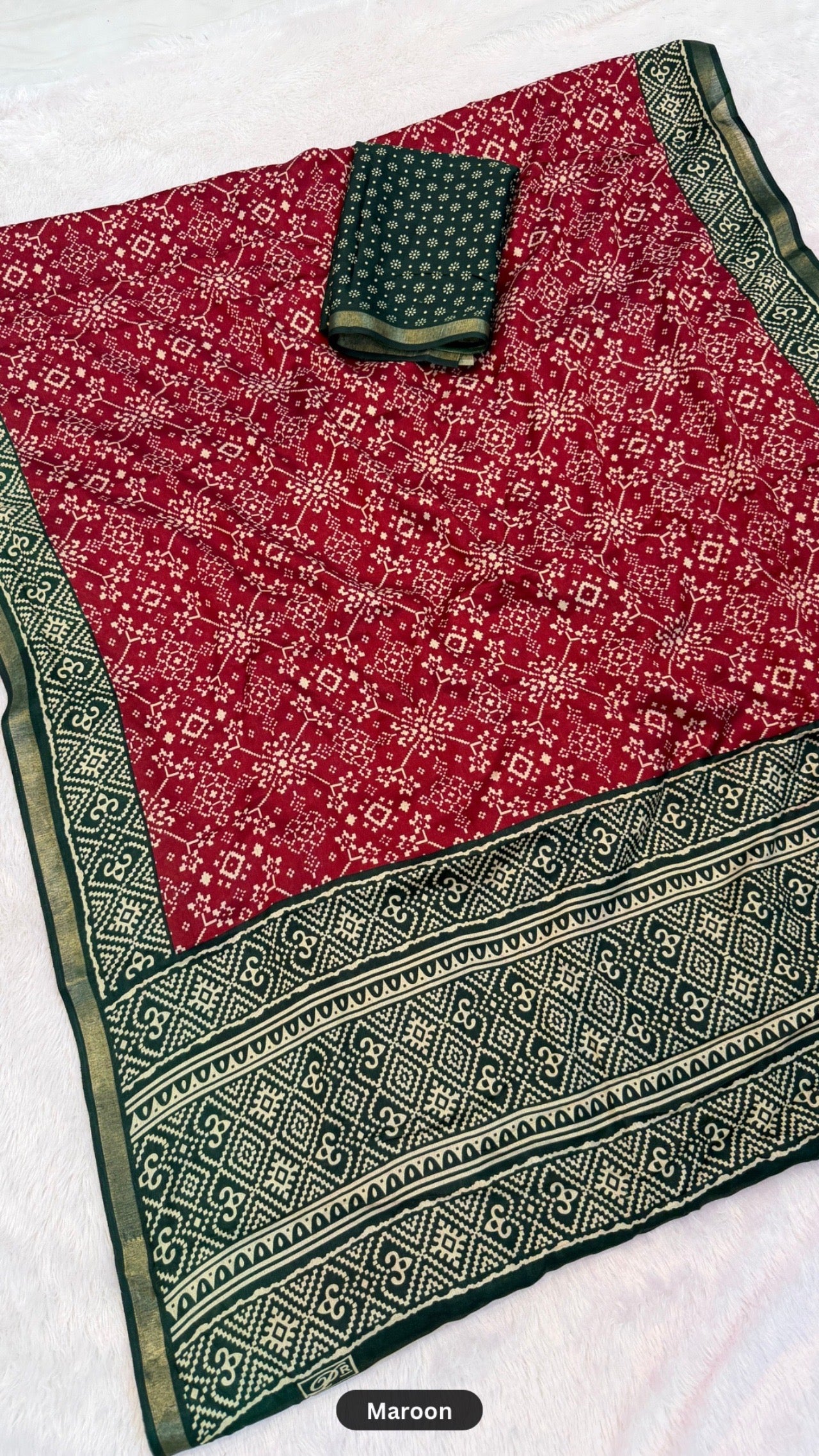 Patola X Mul Cotten Saree