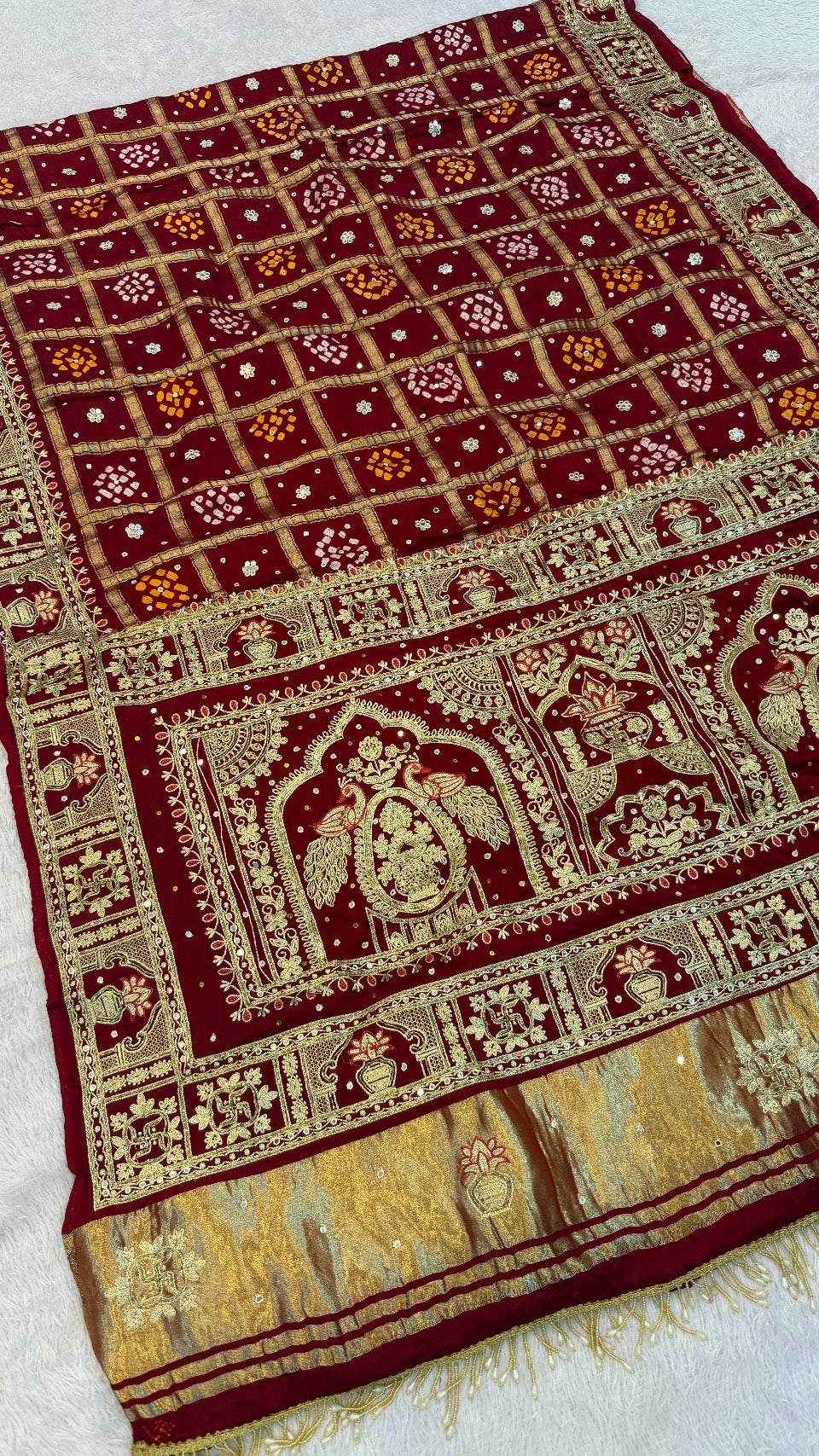 Traditional Gharchola Saree - 4001