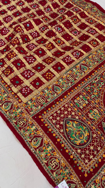 Traditional Gharchola Saree (H)